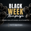 Black Week 2024 - Yritysakatemian tarjoukset